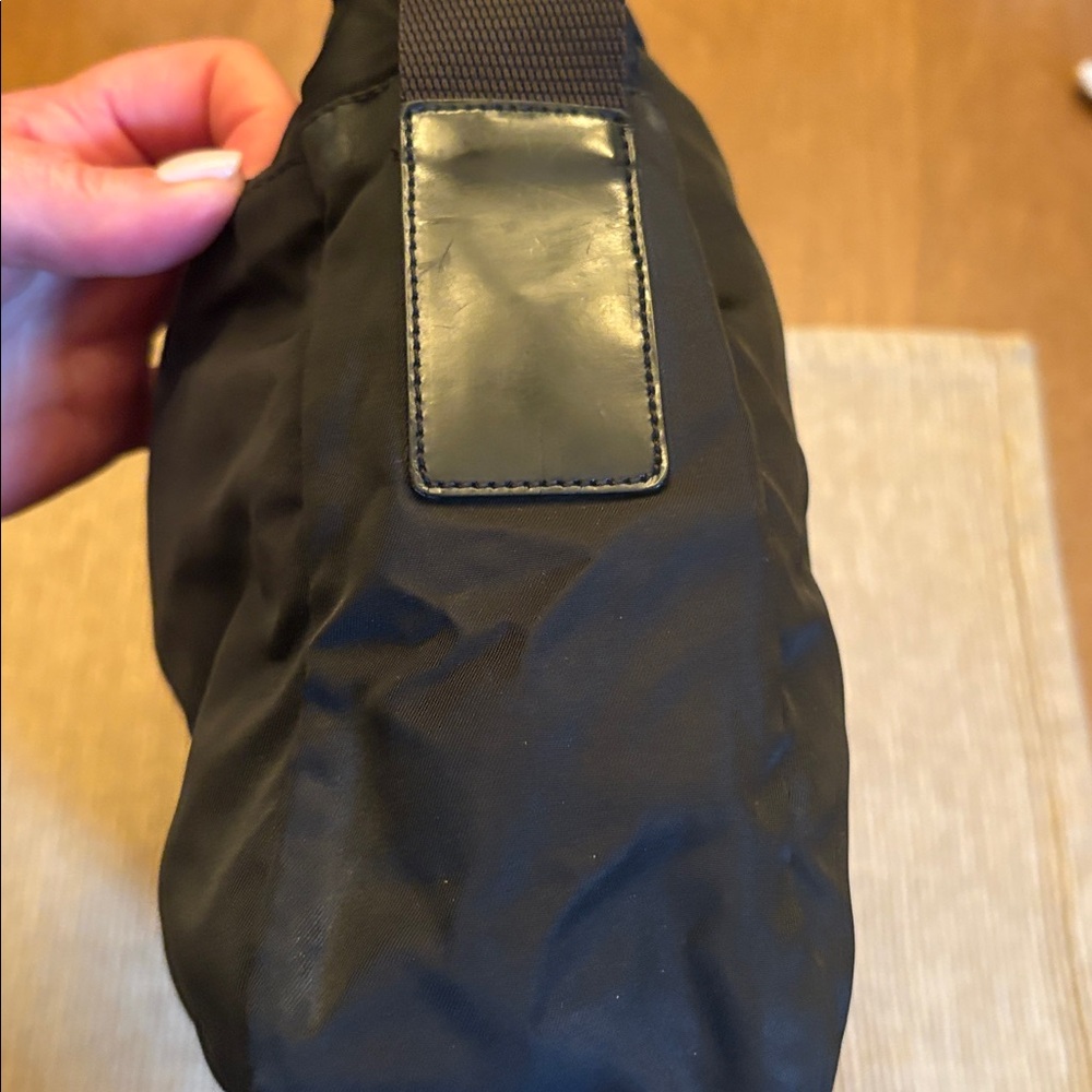 Prada Black Nylon Messenger Bag - Picture 4 of 10